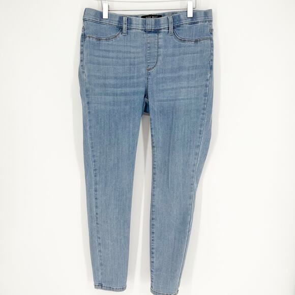 Judy Blue Skinny Leg Pull On Tummy Control Jeans 31 Blue - Picture 2 of 6